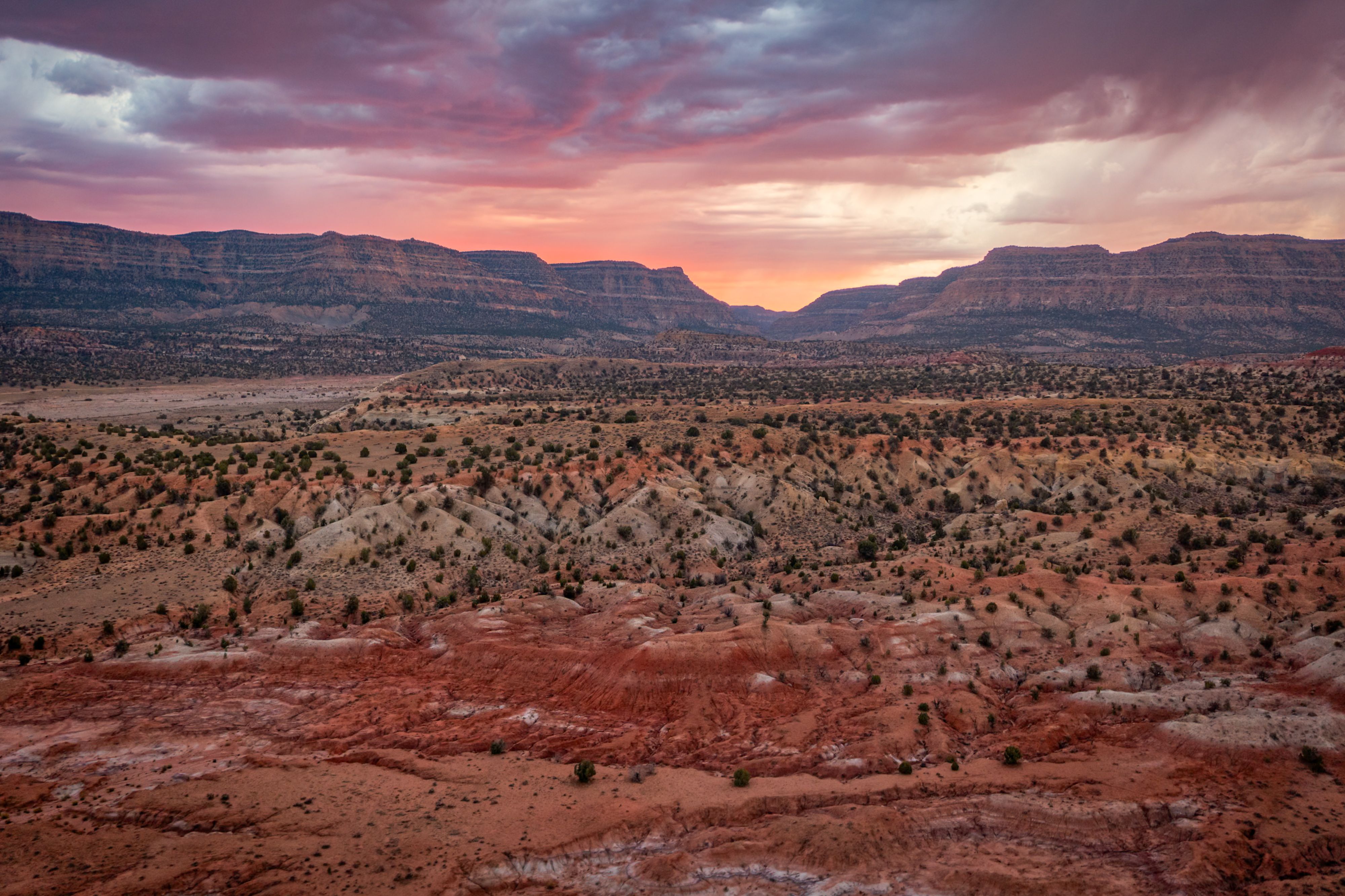 Last Light at Escalante